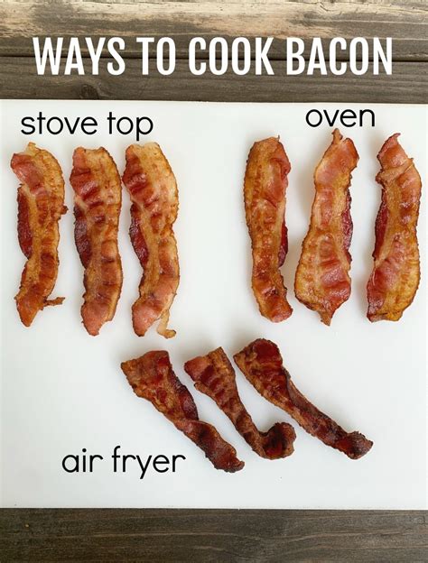 what gas mark do you cook bacon